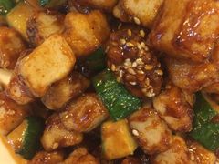 酱爆核桃山药-静莲斋素食(慈云寺店)