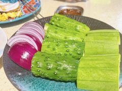 -蚝堡·生蚝海鲜烧烤物种起源•海肠捞饭(刘公岛店)