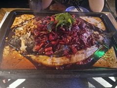 -探鱼·鲜青椒爽麻烤鱼(广州花都来又来店)