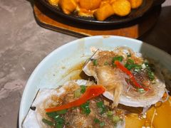 蒜蓉粉丝蒸扇贝（一片）-新白鹿餐厅(爱琴海购物中心店)