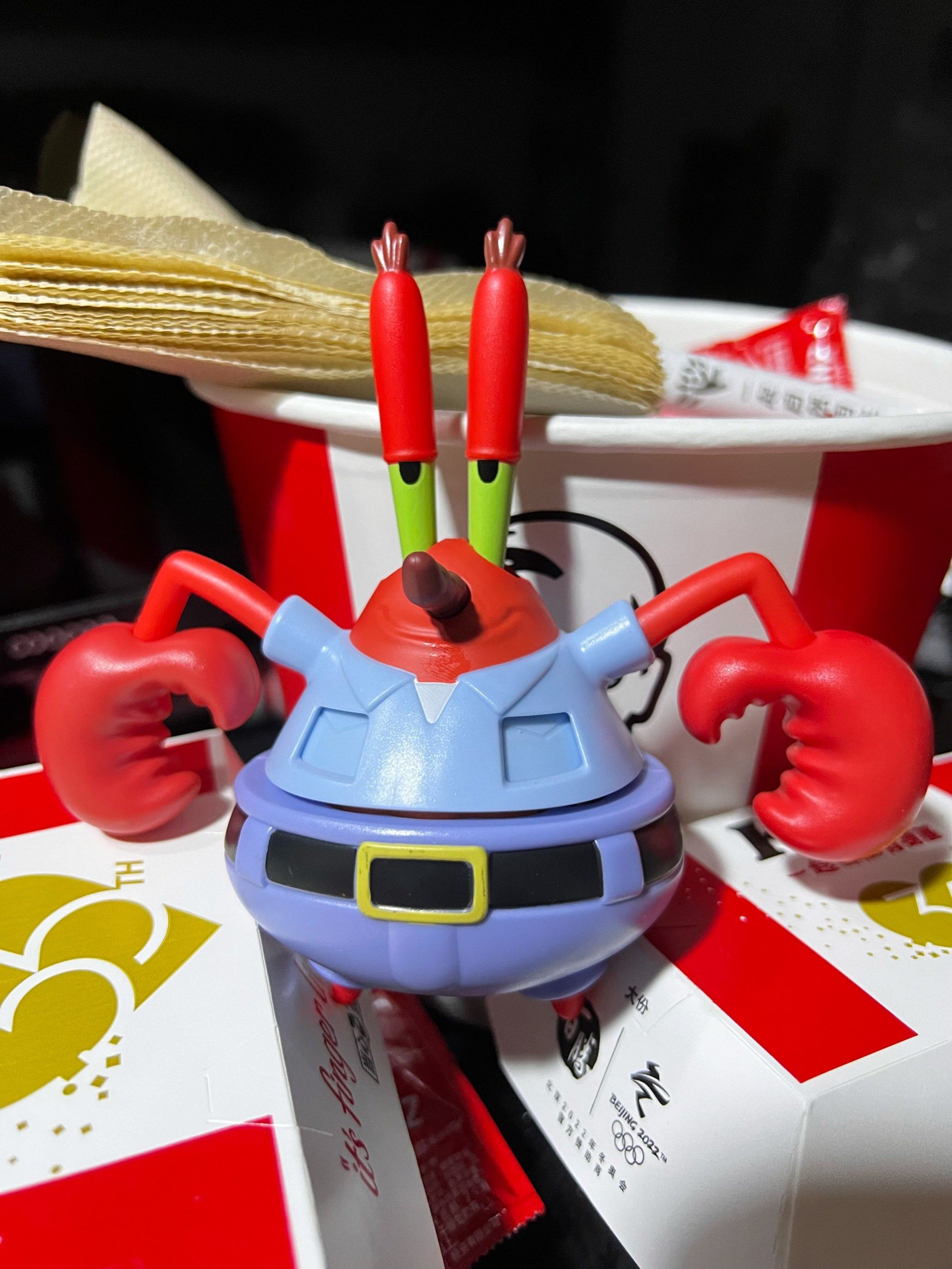 肯德基海绵宝宝万圣节公仔