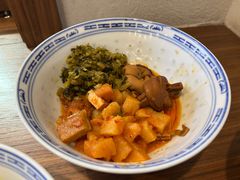 辣酱百叶结咸菜-永丰面馆(汉口路店)