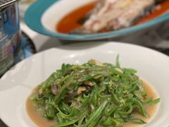 蚬肉烩油豆角-百富源·海鲜辽菜(和平北大街店)