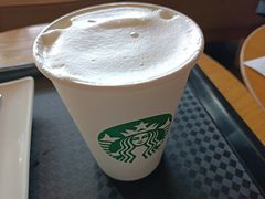 热香草味蒸气奶-星巴克(深圳新沙天虹店)