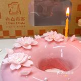 深圳女神节限定蛋糕🌸🎂粉粉嫩嫩太可爱了💕