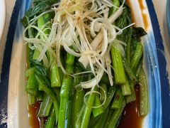白灼时蔬-丘二馆.川菜.江湖菜(八一路好吃街店)