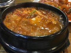 泡菜汤-紫霞门韩国料理烤肉(深南东路店)