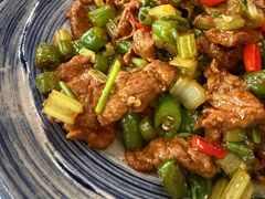 小炒黄牛肉-曾福兴