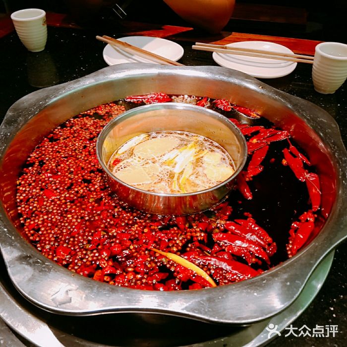 晓秧锅鲜货火锅(华创店)鸳鸯锅底图片