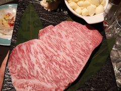 A5牛排-额尔敦牛厨师铜板烧