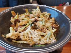 干锅有机菜花-巴依老爷新疆美食(常营店)