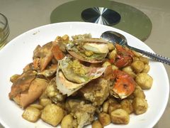 豆酱焗蟹-大林苑世家精细潮州菜