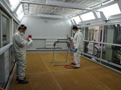 360°全透明喷烤车-蜂鸟快修喷漆钣喷汽修旗舰工厂(军工路店)