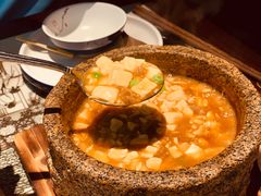 鸡汤虾仁豆腐-绿茶餐厅(深圳龙华天虹购物中心店)