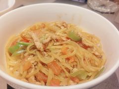土豆丝炒肉拌行面-日上三甘(三里屯店)