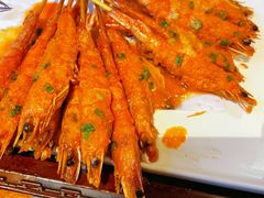 咸蛋黄串串虾-明丰小渔馆(明月路店)