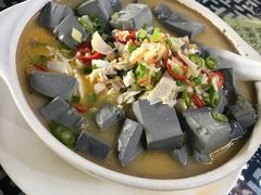 砂锅养生黑豆腐-阿谋美食·广西菜