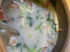 虾蟹砂锅粥-潮汕长发番薯粥砂锅粥