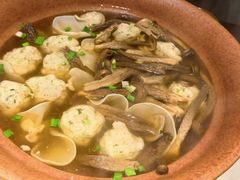 菌菇肉丸子汤-雨后行菜(报慈北路店)