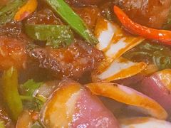 啫啫雪花牛粒-恭喜上堓砂锅焗·海鲜大排档(闵行龙湖店)