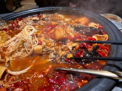 -探鱼·鲜青椒爽麻烤鱼(北京路天河城店)