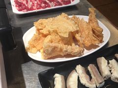 炸腐竹-潮泰牛肉火锅 · 创于1992年(车公庙店)