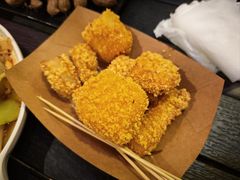炸鲜奶-沙州食驿·非遗小吃夜市