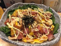 菠菜半熟蛋沙律-希望日本料理(保利香槟花园店)
