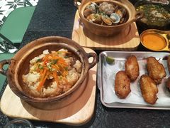 -何妹湿辣牛肉·粤式烧烤砂煲(桂雅路店)