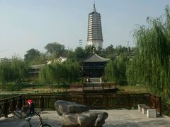 -舍利塔滩地公园-无垢净光舍利塔