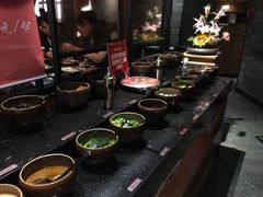 自助调料区-呷哺呷哺 黄金牧场 (新中关购物中心店)