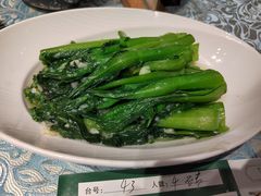 蒜蓉炒菜心-巴扎美食·新疆菜·西域歌舞表演餐厅(新疆大厦店)