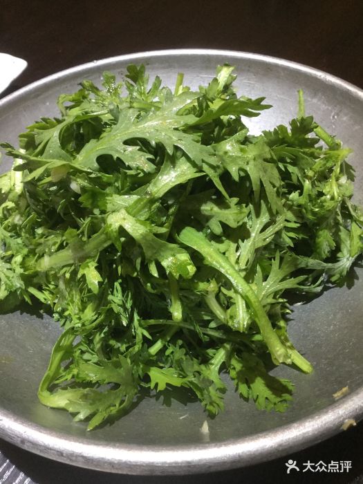 秘制生拌蓬蒿菜