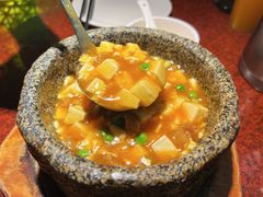 石锅鸡汤豆腐-绿茶餐厅(华联万柳店)