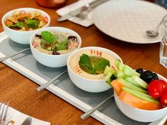 蘸酱拼盘-ELI FALAFEL Lebanese&Mediterranean黎巴嫩美食(富城路店)