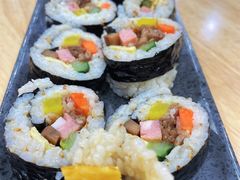 炭烤牛肉紫菜包饭-牛信亭韩国料理·炭火烤肉(紫藤路店)
