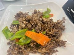 肉片炒老鼠脚-畲乡一品鱼府土菜馆