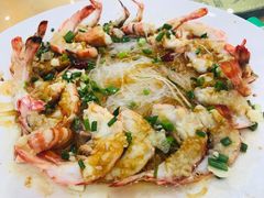 蒜蓉大九节虾-胖大嫂渔家排档·全海景餐厅(渔村店)