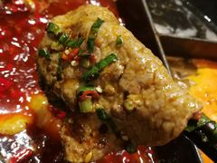 绝代双椒小嫩牛-热火朝天鲜切牛肉火锅(南强街巷店)