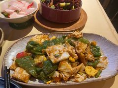 辣椒炒荷包蛋-山石榴·贵州菜(丰盛里店)