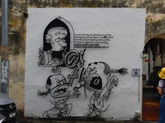 -槟城街头艺术街区