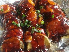 泰汁过桥茄-龙香居海鲜家常菜饭店·特色驴肉·古城浑锅