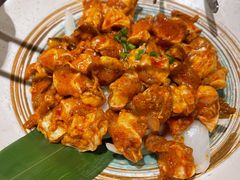 -明洞阿姨·韩式酱蟹烤肉·创意料理(三元桥店)