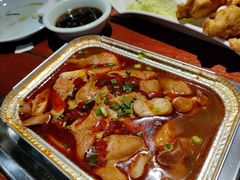 洋葱大肠煲-茸梅路右拐龙虾-农家菜(松江店)