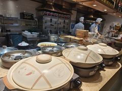 自助取餐区-西贝海鲜汇(槐安路店)