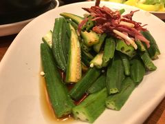 炒秋葵-云海肴·汽锅鸡·云南菜(广安门天虹店)