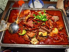 毛血旺烤鱼-探鱼·鲜青椒爽麻烤鱼(正佳广场店)