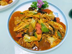 爆炒腰花-新味都博山菜
