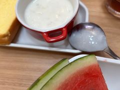蘑菇浓汤-豪客来牛排(红豆万花城店)