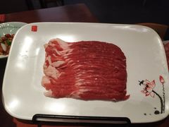 分层明显的鲜切羊肉-1078號老北京涮肉(松柏店)